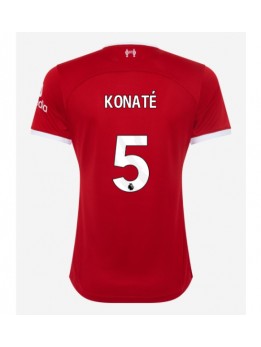 Ženski Nogometna dresi replika Liverpool Ibrahima Konate #5 Domači 2023-24 Kratek rokav